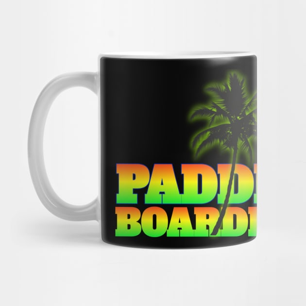 Paddle boarding t-shirt designs by Coreoceanart